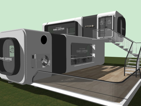 Capsule room -A5 Modello 3D