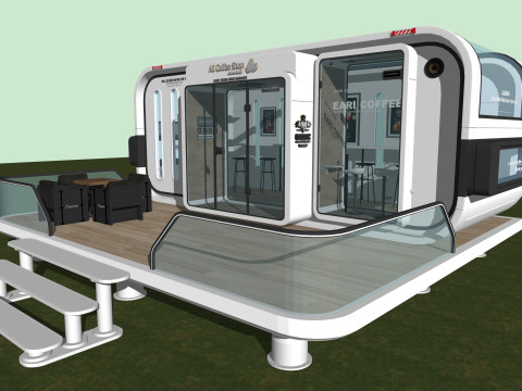 Capsule room -A5 Modello 3D