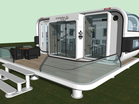 Capsule room -A5 3D Model
