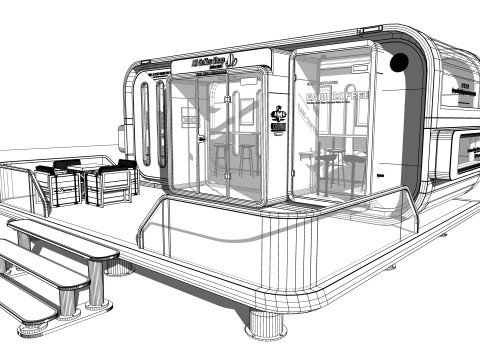 Capsule room -A5 Modello 3D