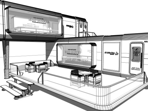 Capsule room -A5 Modello 3D