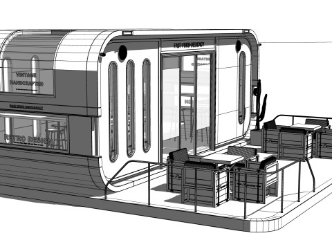 Capsule room -A6 3D मॉडल
