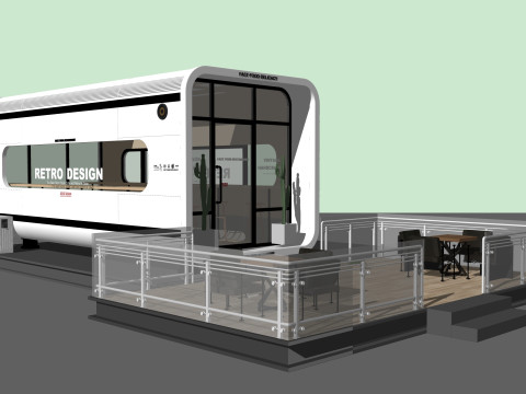 Capsule room -A6 3D मॉडल