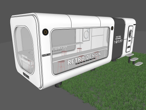 Capsule room -A6 3D मॉडल