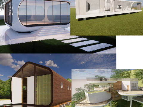 Quarto C&aacute;psula -A7 Modelo 3D