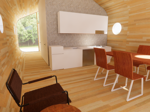Capsule room -A7 3D मॉडल
