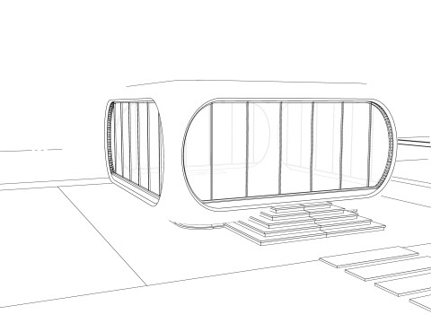 Capsule room -A7 3D मॉडल