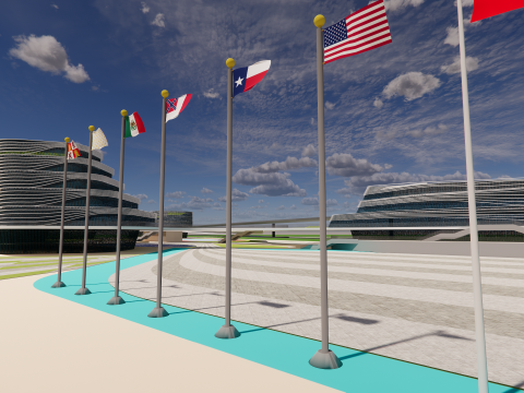 Modern City Block -A9 Modelo 3D