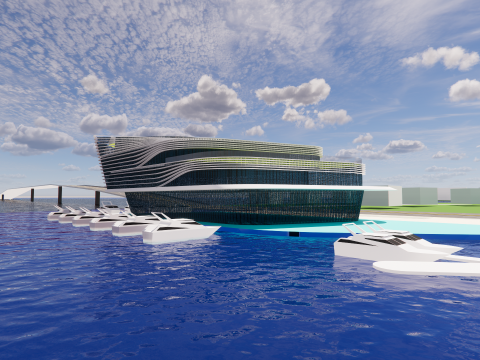 Modern City Block -A9 Modelo 3D