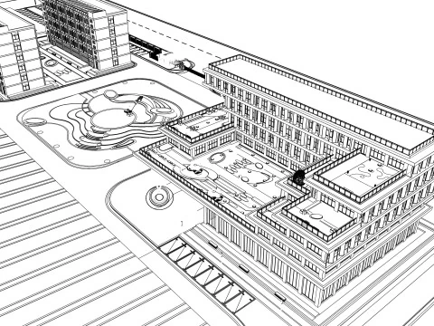 Industrial Scene -A19 3D Model