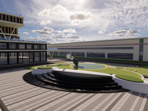 Industrial Scene -A19 3D Model