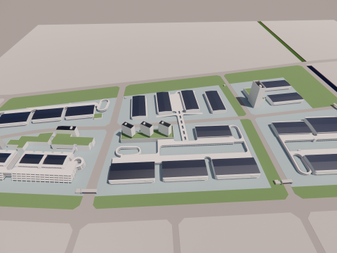 Logistics park -A21 Modèle 3D