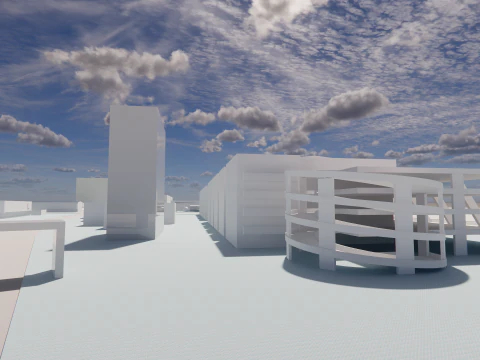 Logistics park -A21 3D Model
