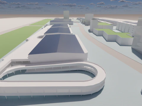 Logistics park -A21 3D Model