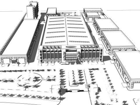 Industrial Scene -A23 3D Model
