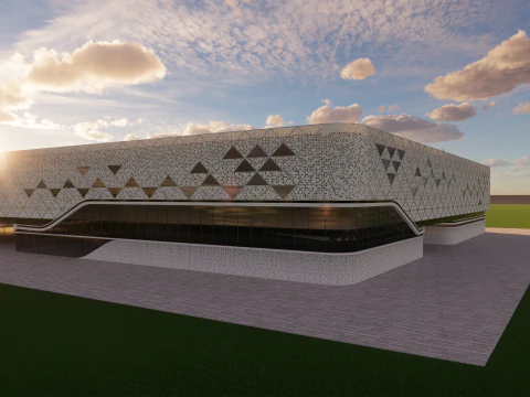 Modern City Block -A30 3D Model