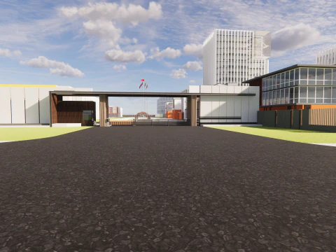 Industrial Scene -A31 3D Model