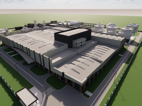 Industrial Scene -A33 Modello 3D