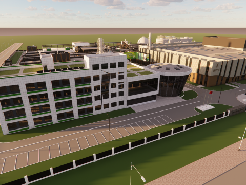 Industrial Scene -A33 Modello 3D