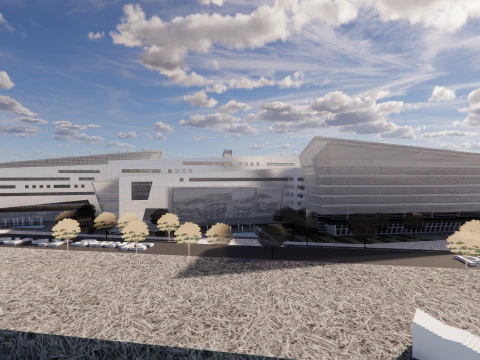 Modern City Block -A34 3D Model
