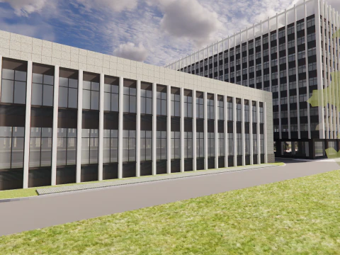 Industrial Scene -A37 3D Model