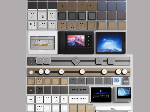 Switch and Outlet Collection-A1 3D Model