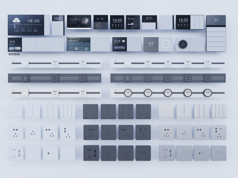 Switch and Outlet Collection-A1 3D Model