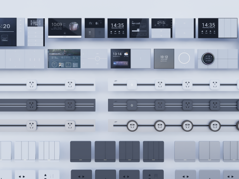Switch and Outlet Collection-A1 3D Model