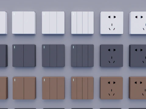 Switch and Outlet Collection-A1 3D Model