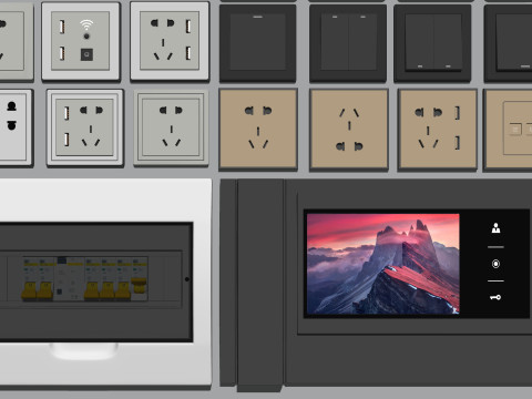 Switch and Outlet Collection-A1 3D Model