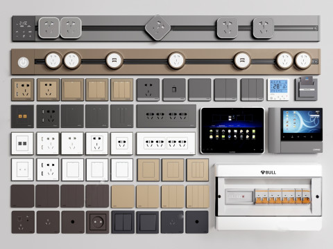 Switch and Outlet Collection-A1 3D Model