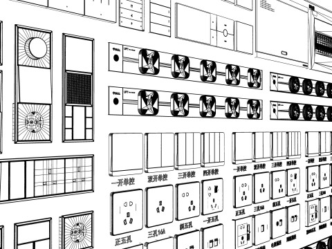 Switch and Outlet Collection-A2 Modelo 3D