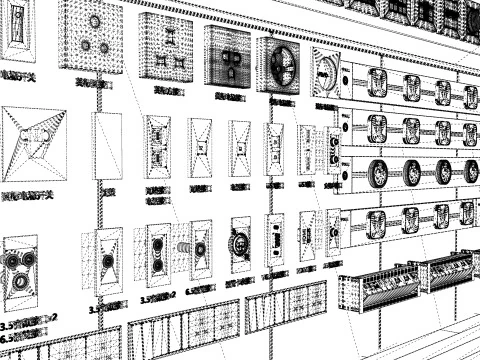 Switch and Outlet Collection-A5 3D Model