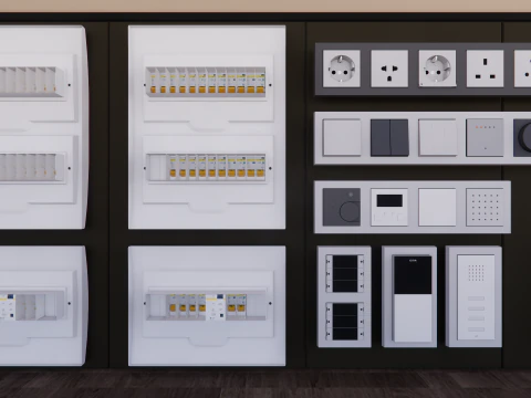 Switch and Outlet Collection-A5 3D Model