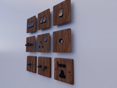 Switch and Outlet Collection-A6 3D Model