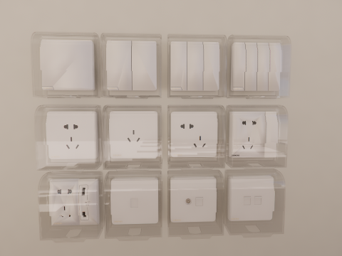 Switch and Outlet Collection-A6 3D Model