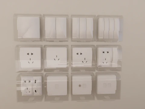 Switch and Outlet Collection-A6 3D Model