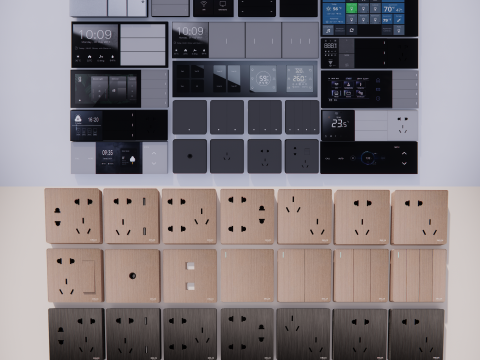 Switch and Outlet Collection-A7 3D Model