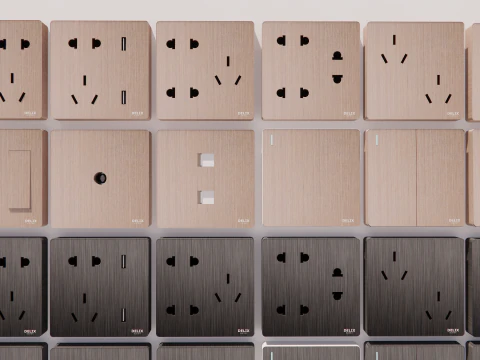Switch and Outlet Collection-A7 3D Model
