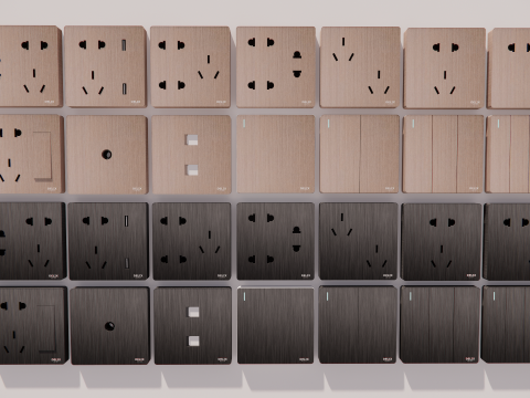 Switch and Outlet Collection-A7 3D Model