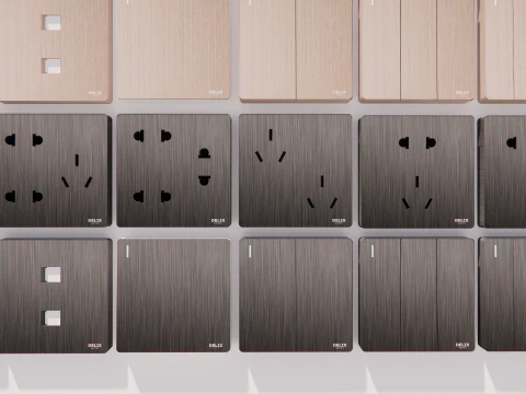 Switch and Outlet Collection-A7 3D Model