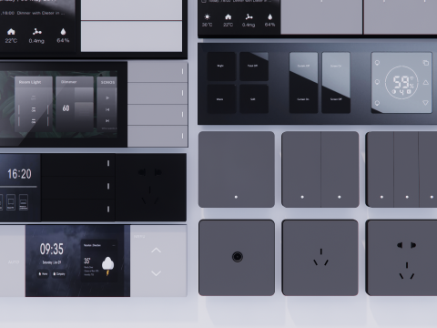 Switch and Outlet Collection-A7 3D Model