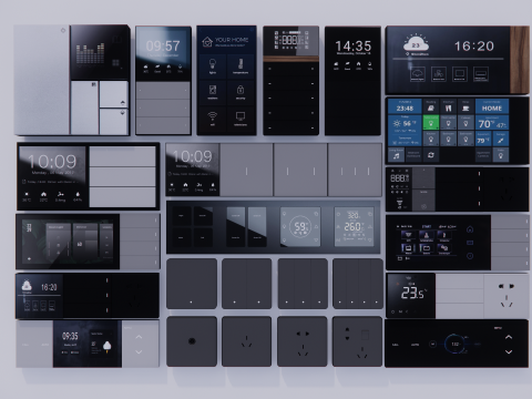Switch and Outlet Collection-A7 3D Model