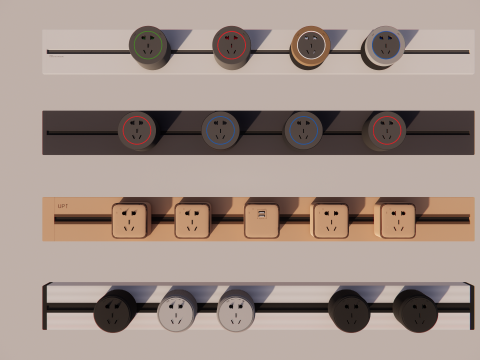 Switch and Outlet Collection-A9 Modelo 3D