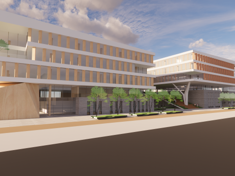 Homes and care center -A1 Model 3D