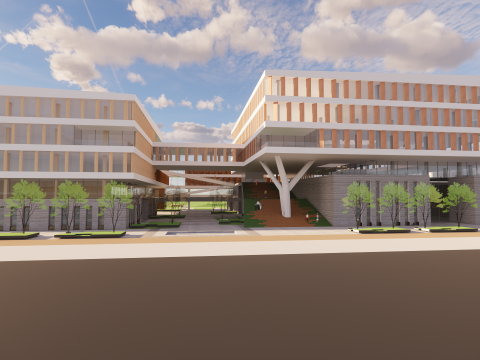 Homes and care center -A1 Model 3D