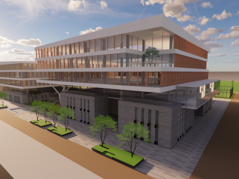 Homes and care center -A1 Model 3D