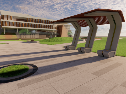 Homes and care center -A1 Model 3D