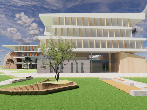 Homes and care center -A1 Model 3D