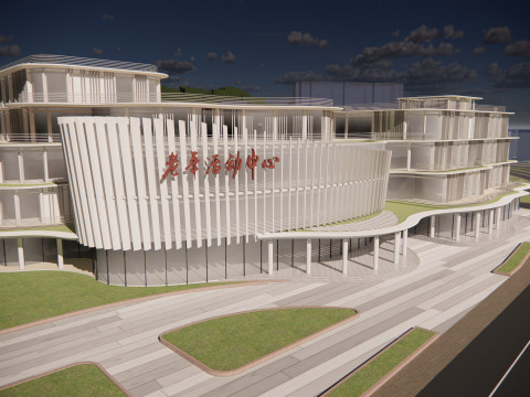 Homes and care center -A2 3D मॉडल